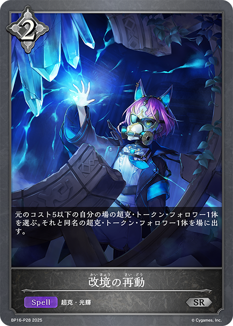 プレミアムＳＲ　改境の再動