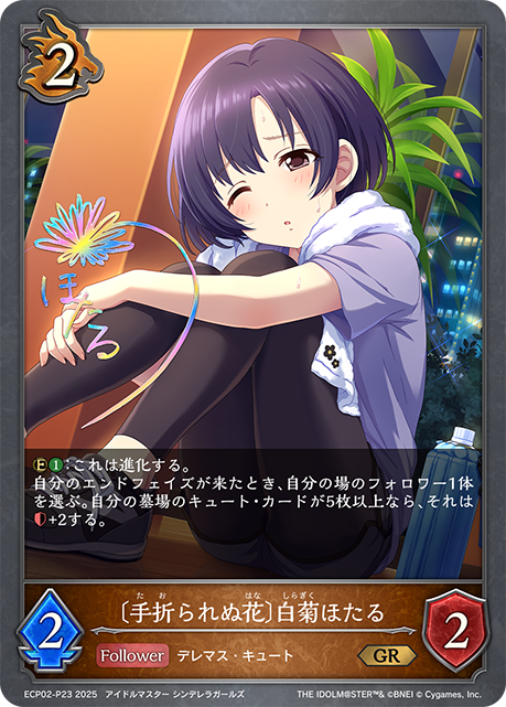 ＧＲプレミアム　〔手折られぬ花〕白菊ほたる
